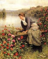 Daniel Ridgway Knight - Fishing